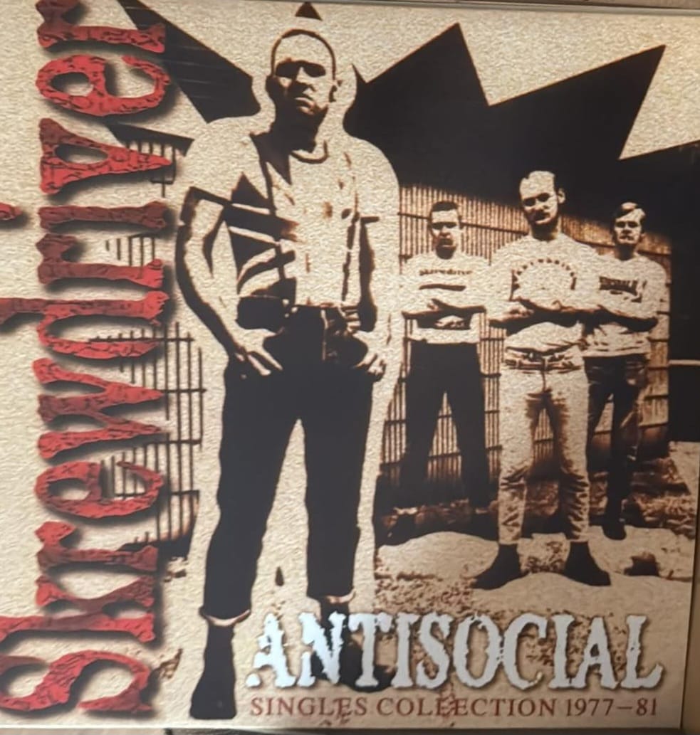 Skrewdriver – Antisocial – single collection 1977-81